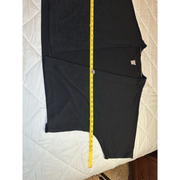 Chico’s Travelers Slinky Open Front Cardigan Black SZ 3 - Picture 5 of 7